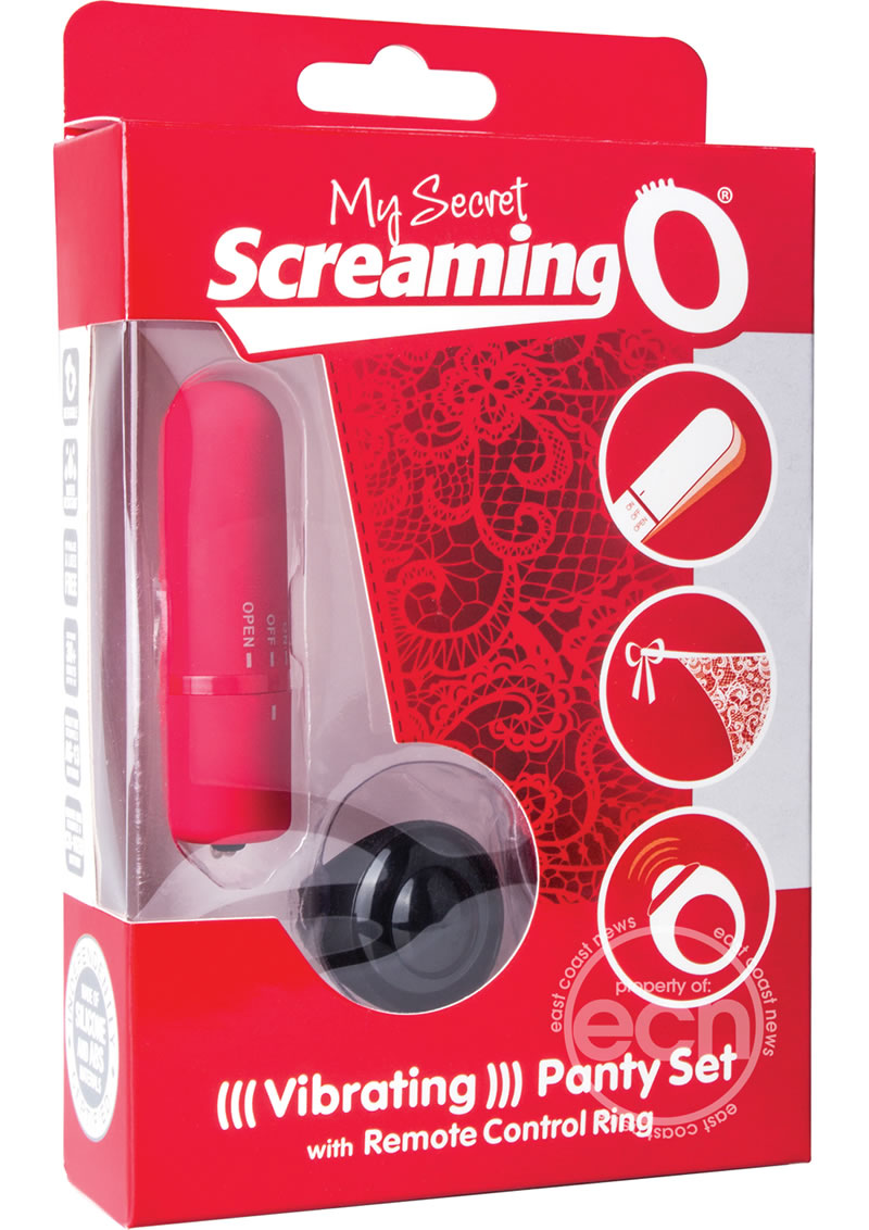 My Secret Remote Panty Vibe Red