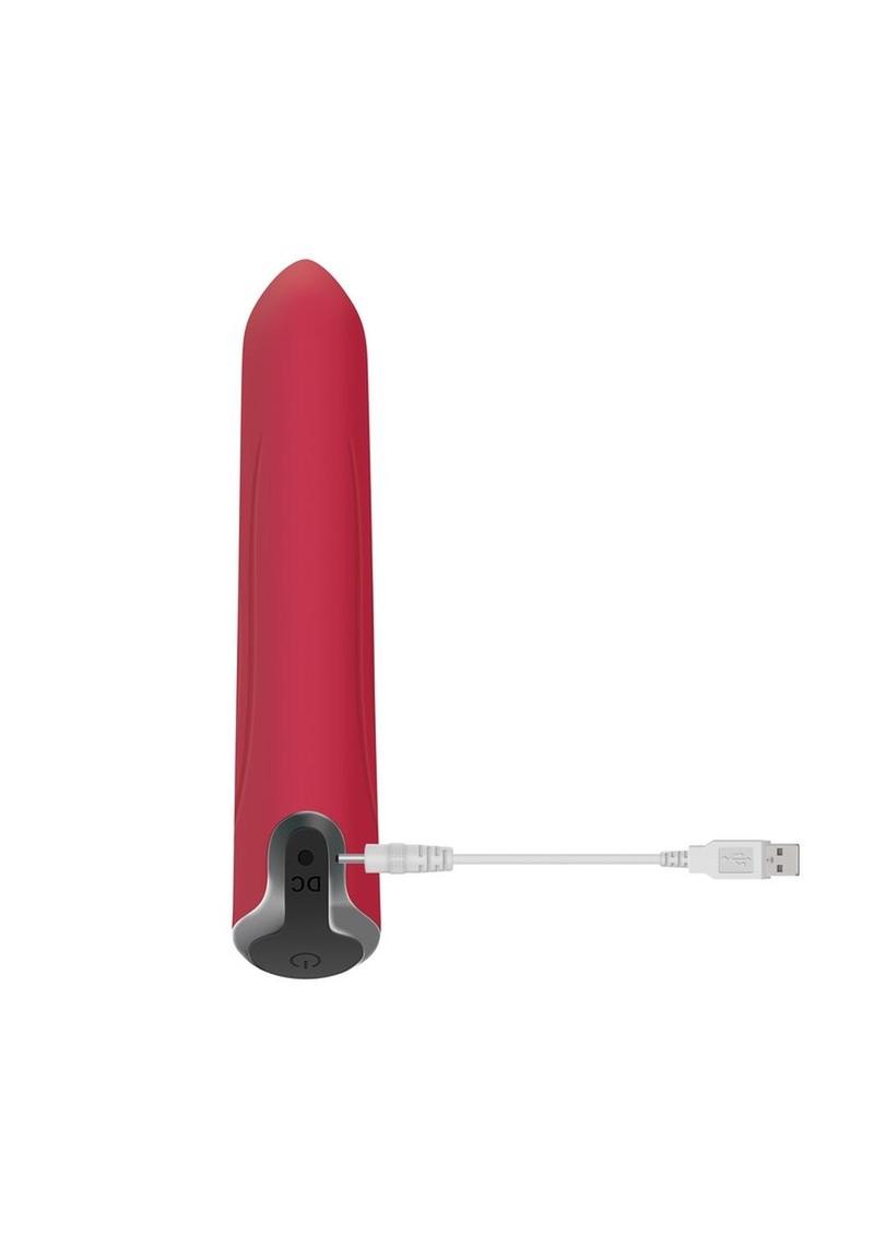 Zero Tolerance Diablo Rechargeable Silicone Bullet - Red