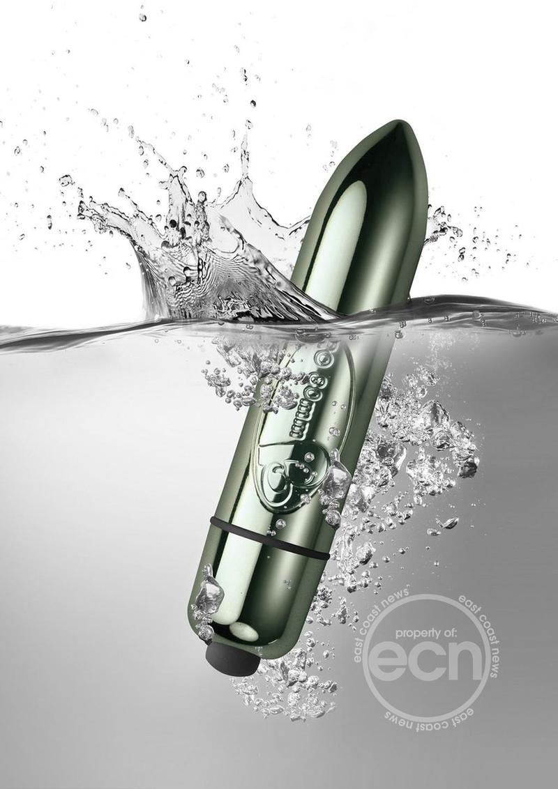 RO 80mm Single Speed Bullet Vibrator - Chrome