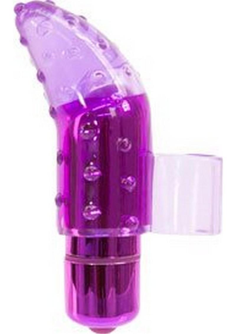 PowerBullet Frisky Finger Multi Speed Water Resistant Purple