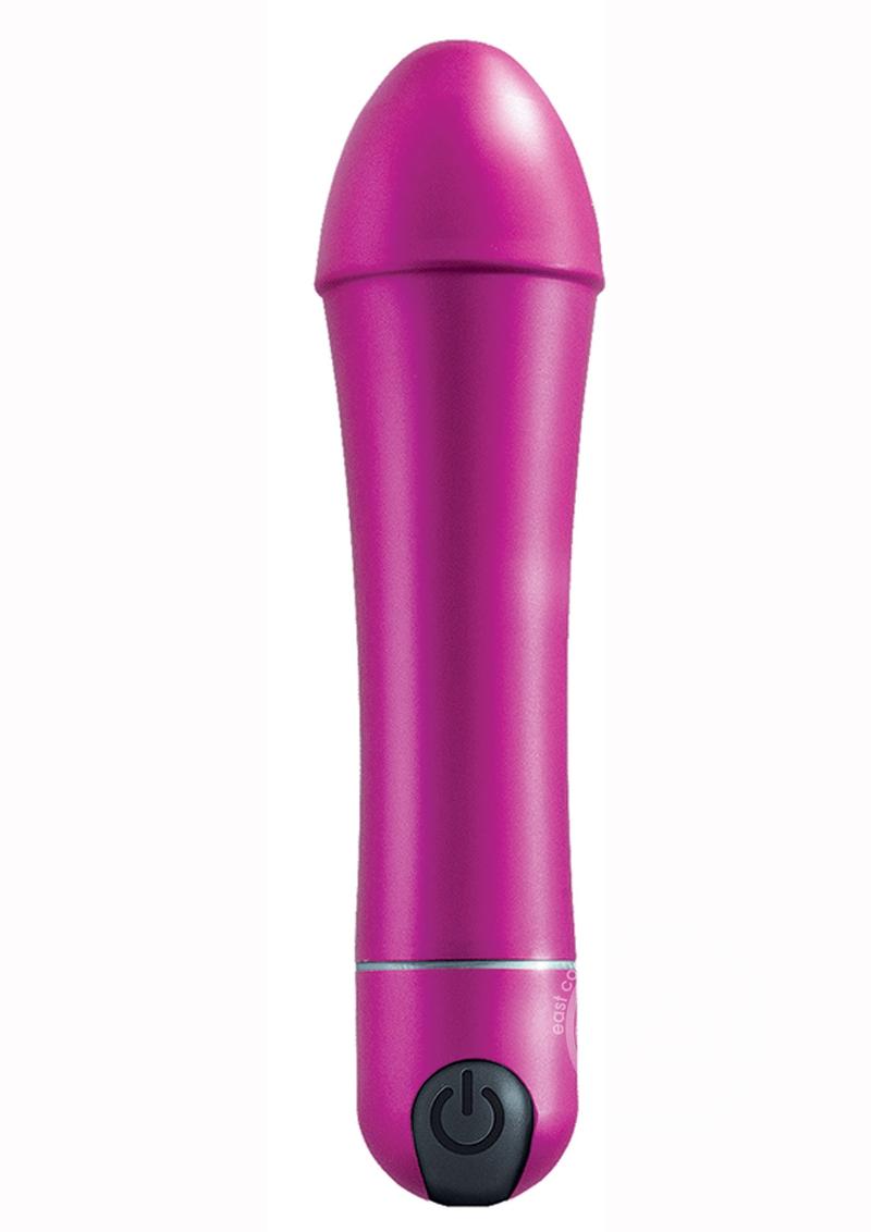 Intense Icon 10 Function Rechargeable Vibrator -Magenta