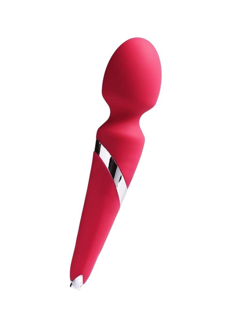 Wandaª Rechargeable Silicone Wand Massager - Foxy Pink
