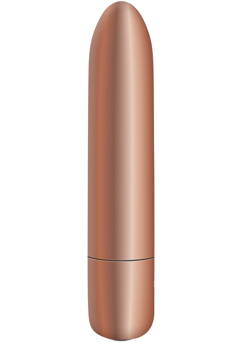 Adam & Eve Eve's Copper Cutie Rechargeable Bullet Vibrator - Copper