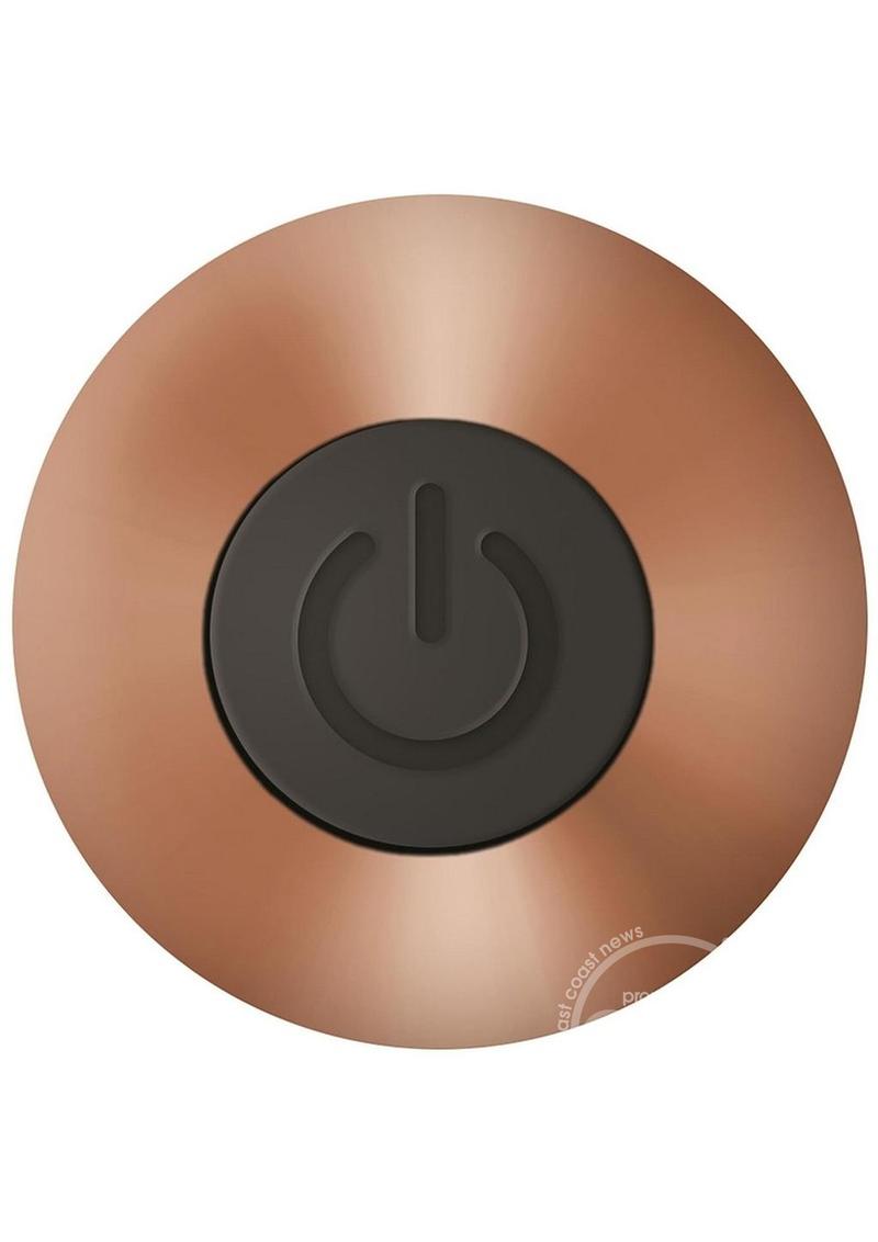 Adam & Eve Eve's Copper Cutie Rechargeable Bullet Vibrator - Copper