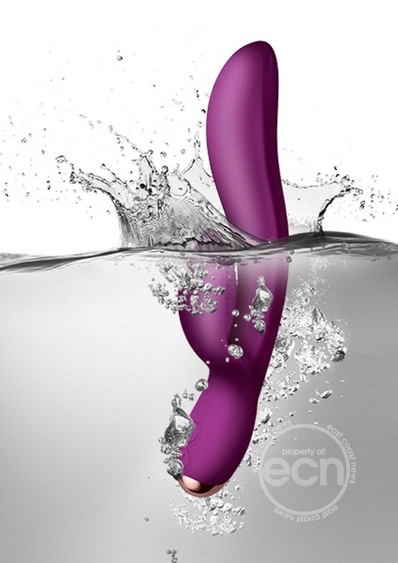 Regala Rabbit Silicone Rechargeable Rabbit Vibrator - Fuchsia