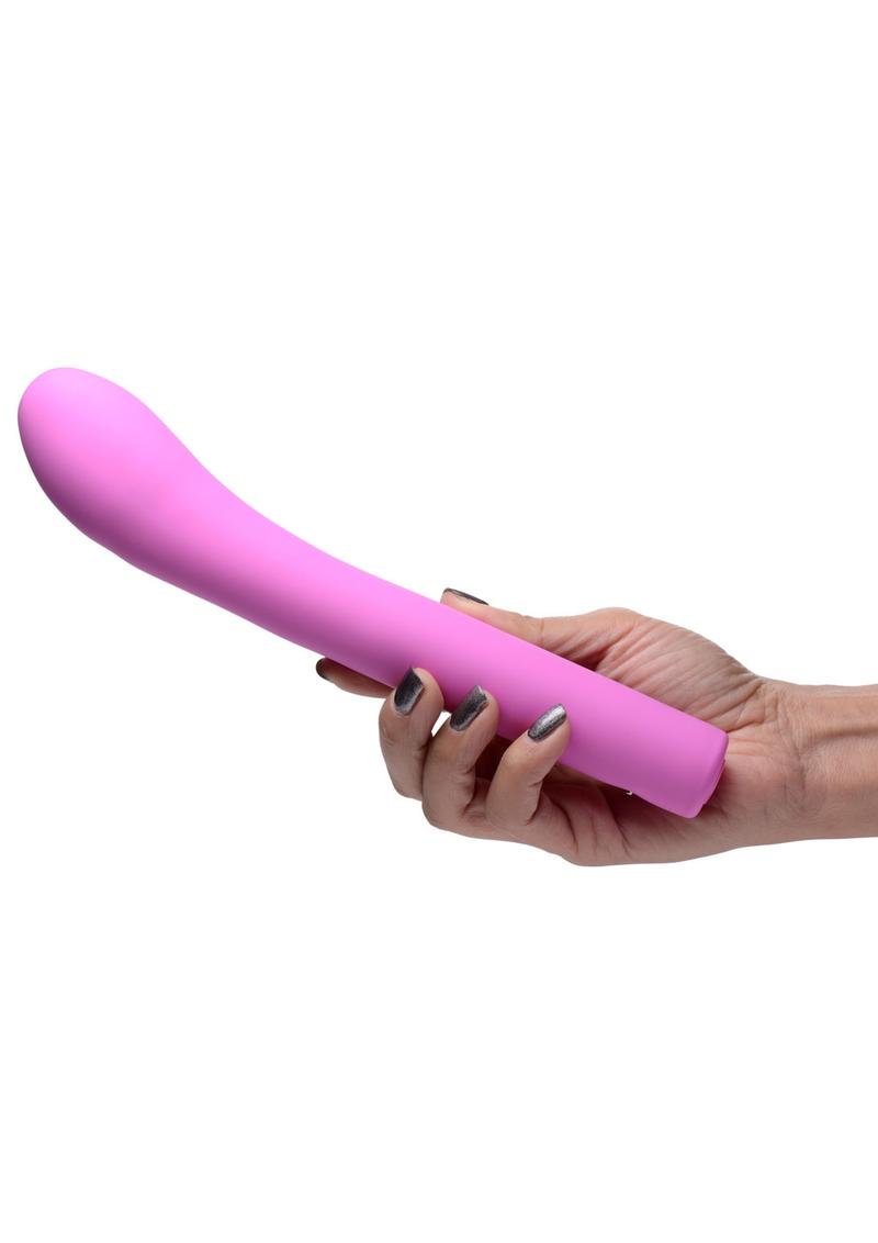 Inmi 5 Star Come Hither Silicone Rechargeable G-Spot Vibrator - Pink