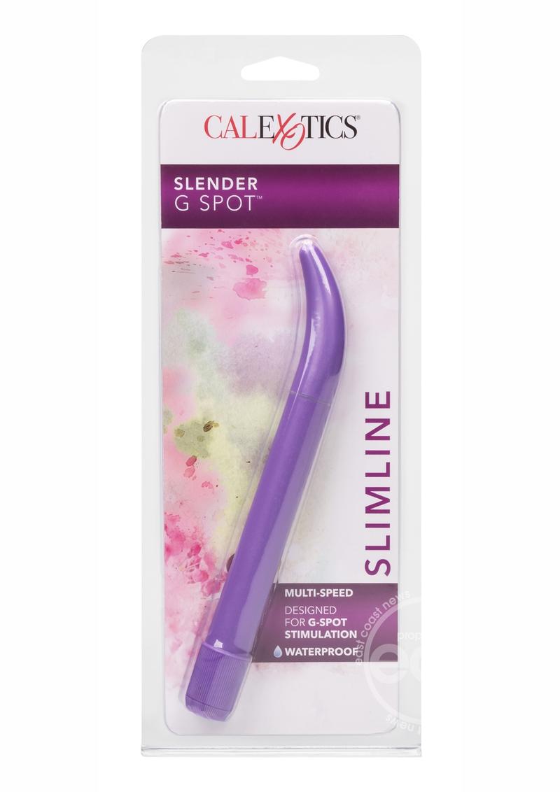 Slender G-Spot Massager Vibrator - Purple