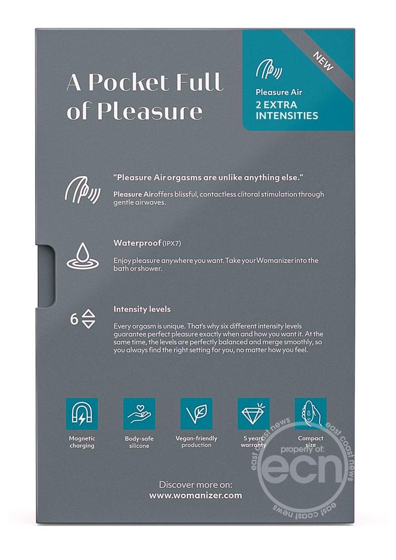 Womanizer Starlet 3 Rechargeable Silicone Clitoral Stimulator - Gray