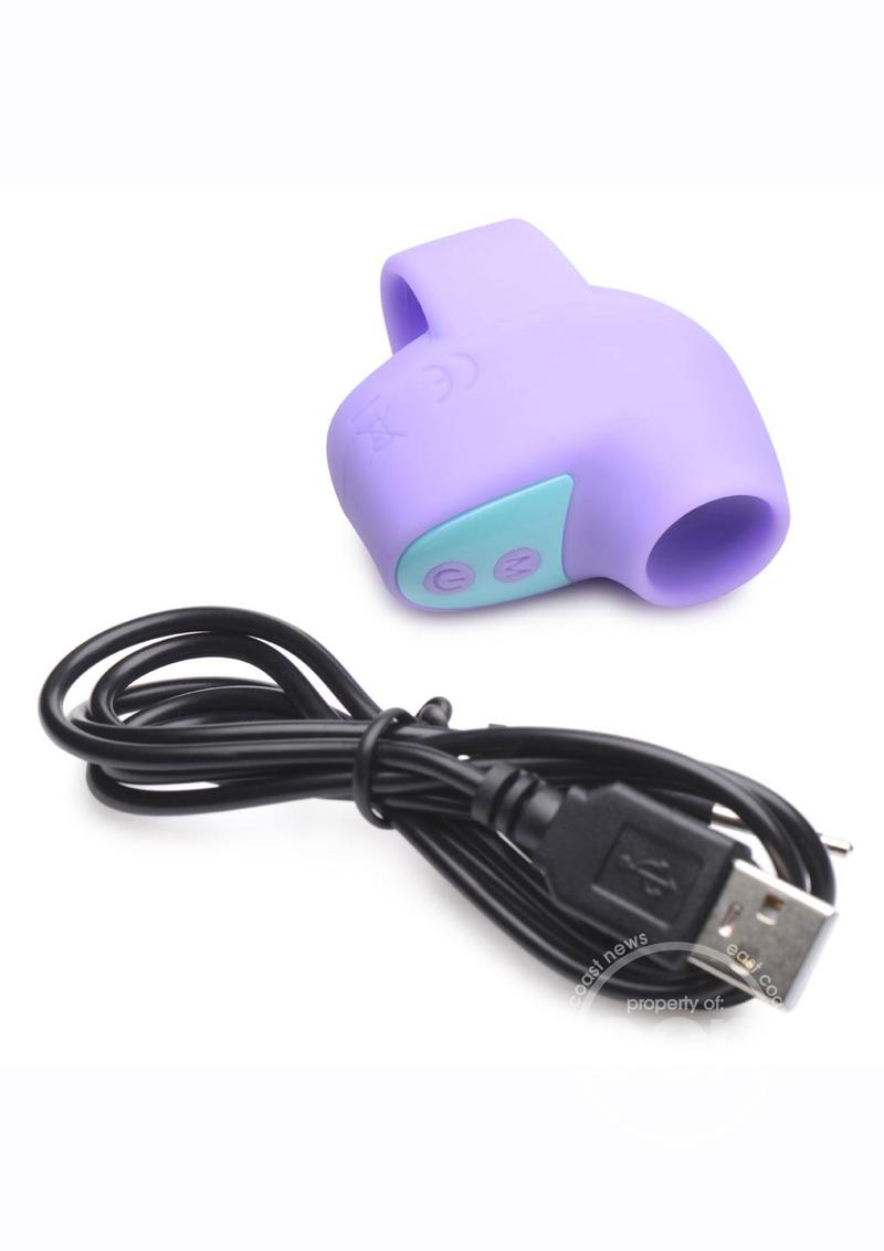Inmi Shegasm Mini Silicone Rechargeable Clitoral Stimulator - Purple