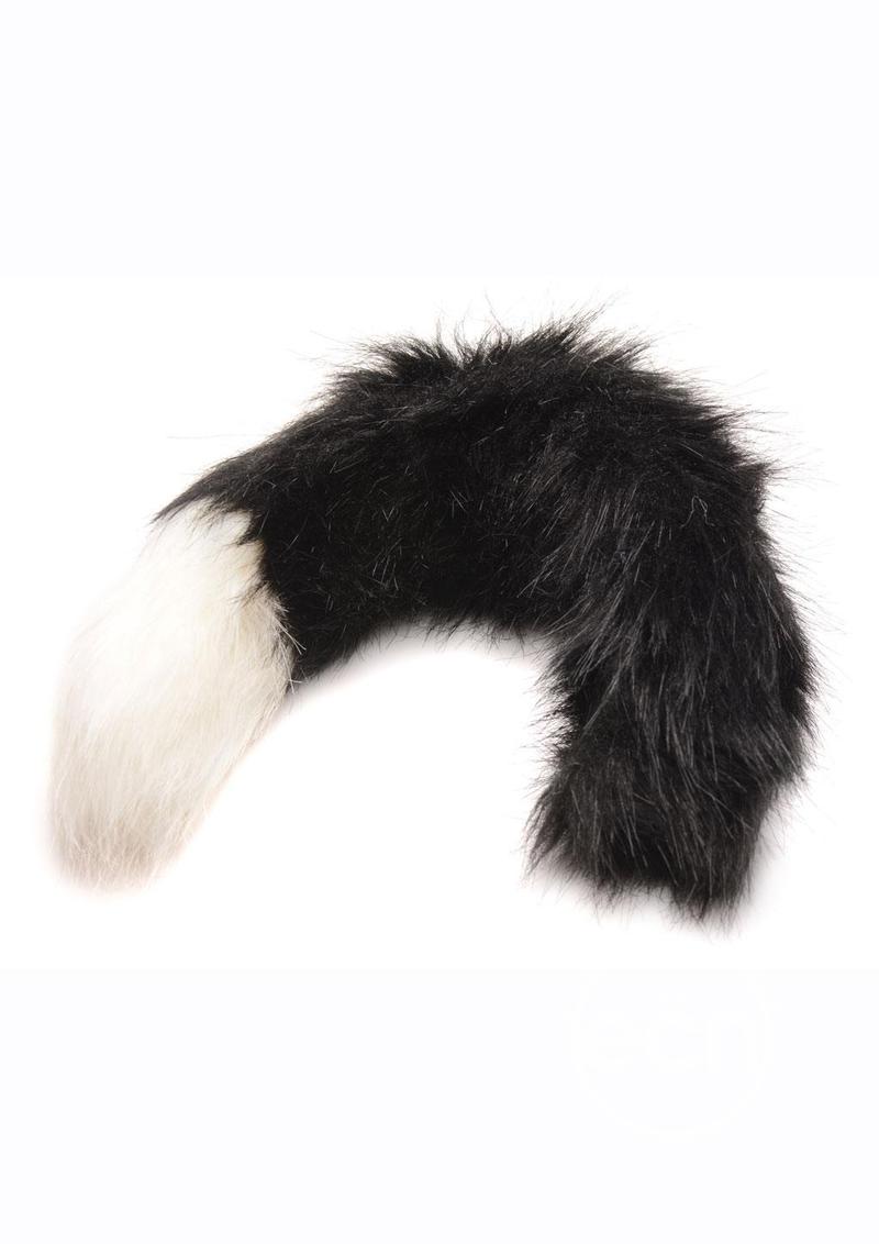 Tailz Interchangeable Fox Tail Accessory<br>- Black/White