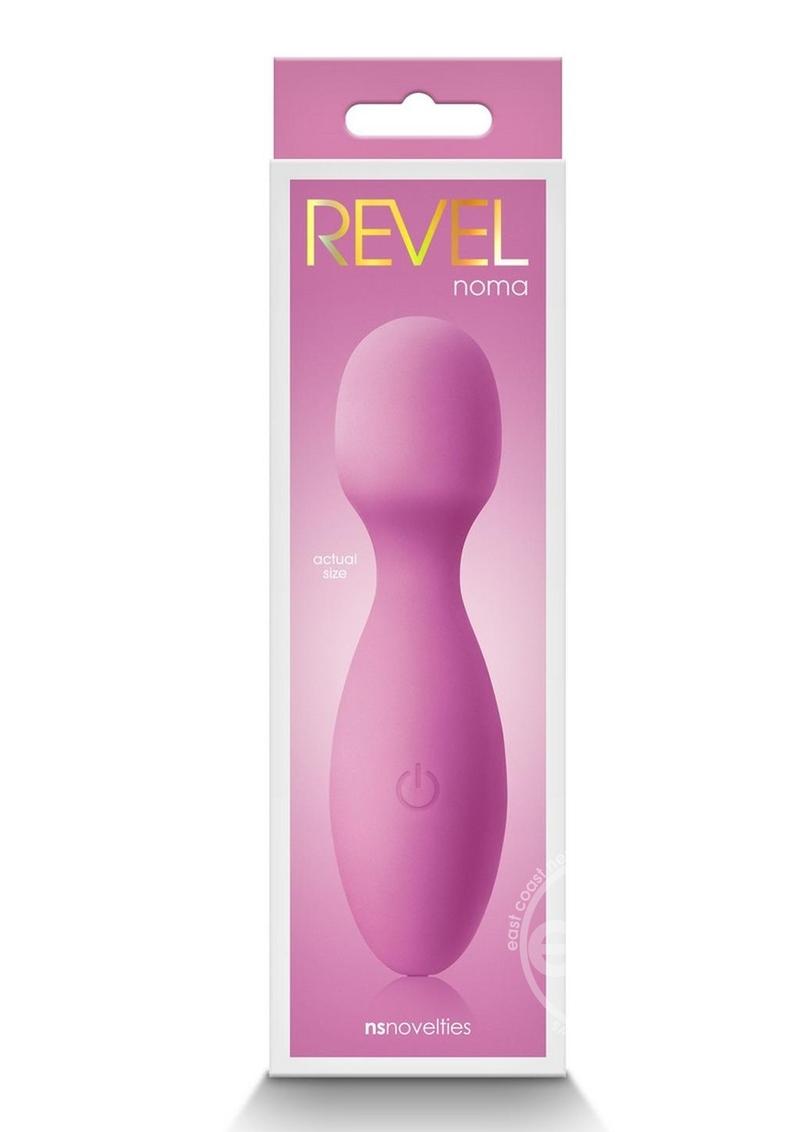 Revel Noma Rechargeable Silicone Wand - Pink