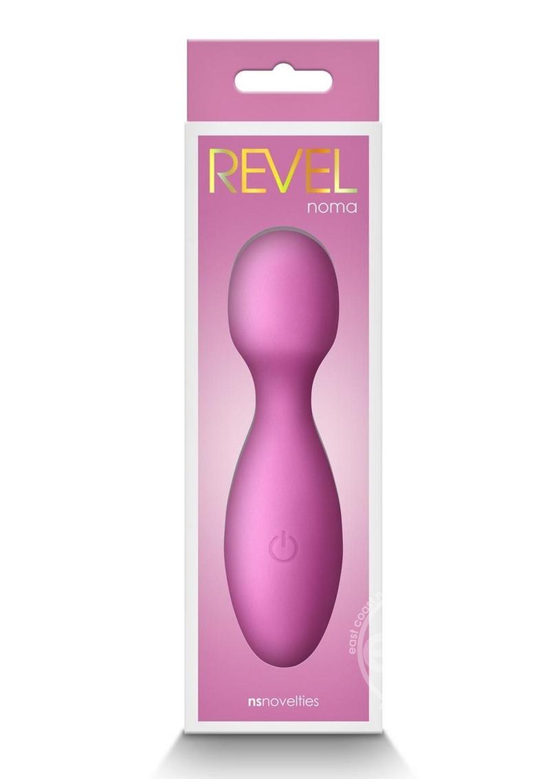 Revel Noma Rechargeable Silicone Wand - Pink