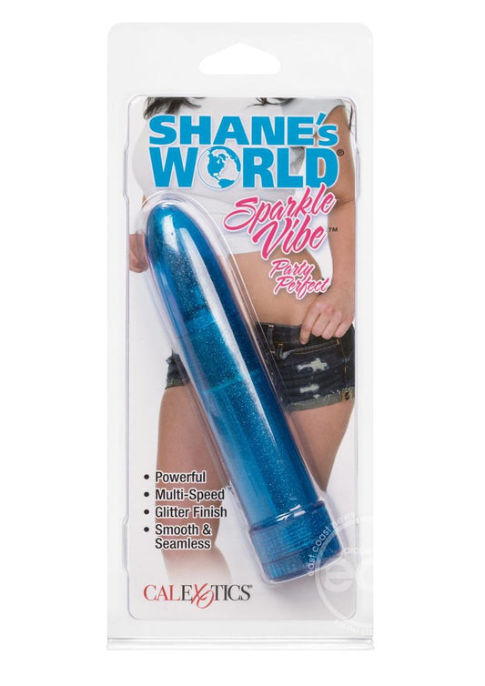 Shane's World Sparkle Vibrator - Blue