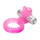 Teaser Tongue Enhancer Vibrating Cock Ring - Pink