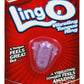 Ling O Vibrating Tongue Ring Silicone Waterproof Purple