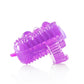 Ling O Vibrating Tongue Ring Silicone Waterproof Purple
