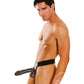 Fetish Fantasy Series Big Daddy Hollow Strap-On Dong 10in - Black