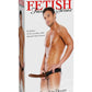 Fetish Fantasy Series Chocolate Dream Hollow Strap-On Dong 10in - Brown