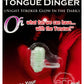 Tongue Dinger Night Stroker Vibrating Silicone Tongue Ring Glow In The Dark