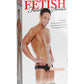 Fetish Fantasy Series Vibrating Hollow Strap-On 10in - Flesh