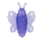 Venus Butterfly Mini Wireless Strap-On - Purple
