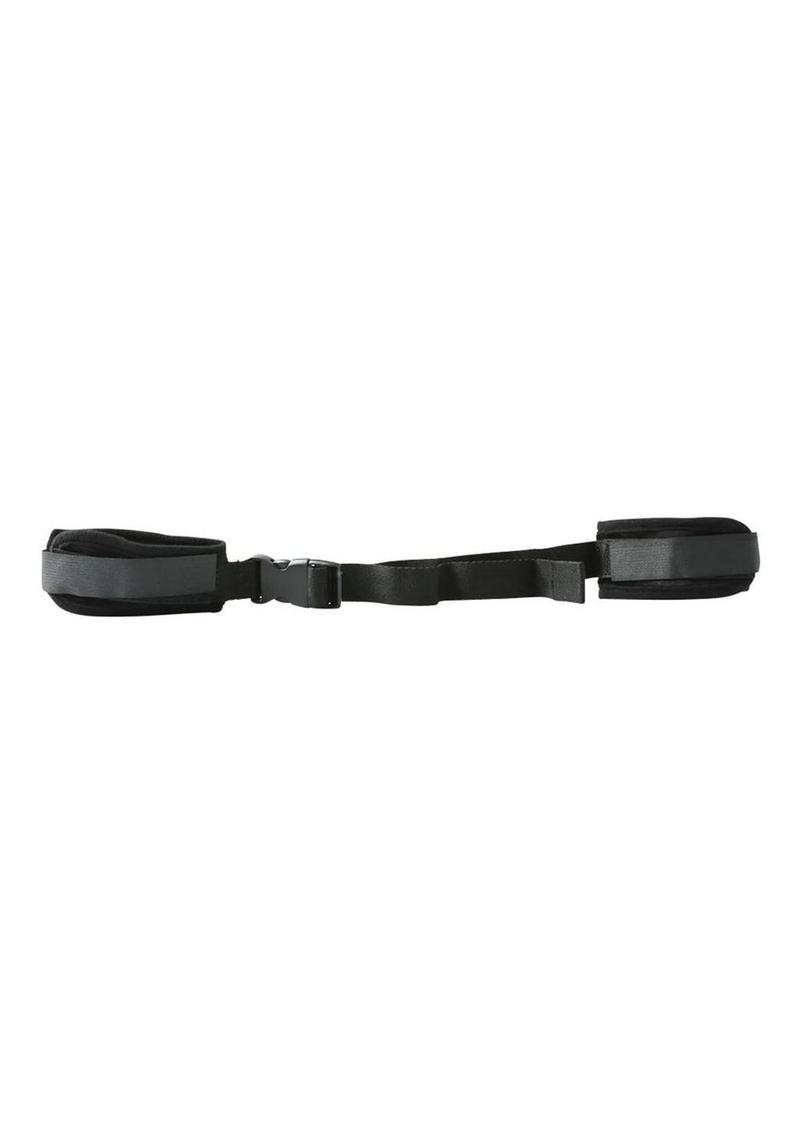 Sex & Mischief Adjustable Handcuffs - Black