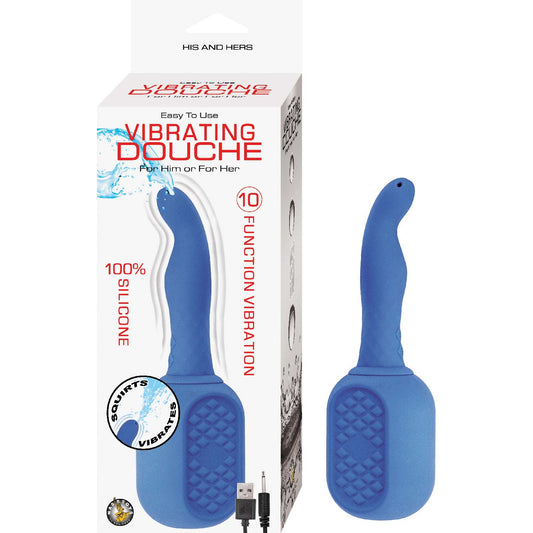 VIBRATING DOUCHE-BLUE – #3080-1