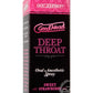 GoodHead Deep Throat Oral Anesthetic Spray Sweet Strawberry 2oz