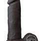 The Realistic Cock Ultraskyn Dildo 6in - Chocolate