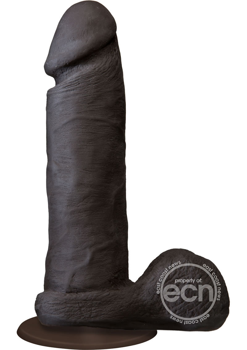 The Realistic Cock Ultraskyn Dildo 6in - Chocolate