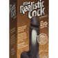 The Realistic Cock Ultraskyn Dildo 8in - Chocolate