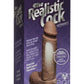 The Realistic Cock Ultraskyn Vibrating Dildo 6in - Caramel