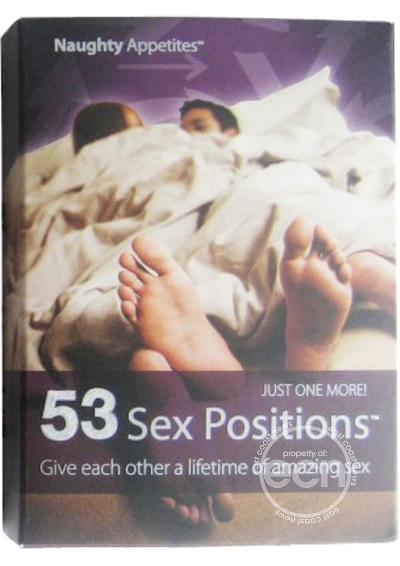 Naughty Appetites 53 Sex Postions Card Game