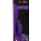 Entice Isabella Silicone Rabbit Vibrator - Purple
