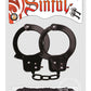 Sinful Metal Cuffs with Keys and Love Rope - Black
