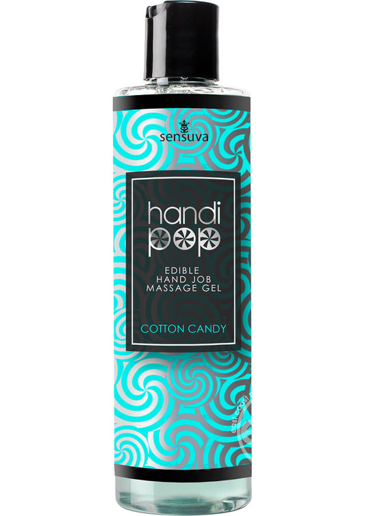HandiPop Edible Hand Job Massage Gel Cotton Candy 4.2oz