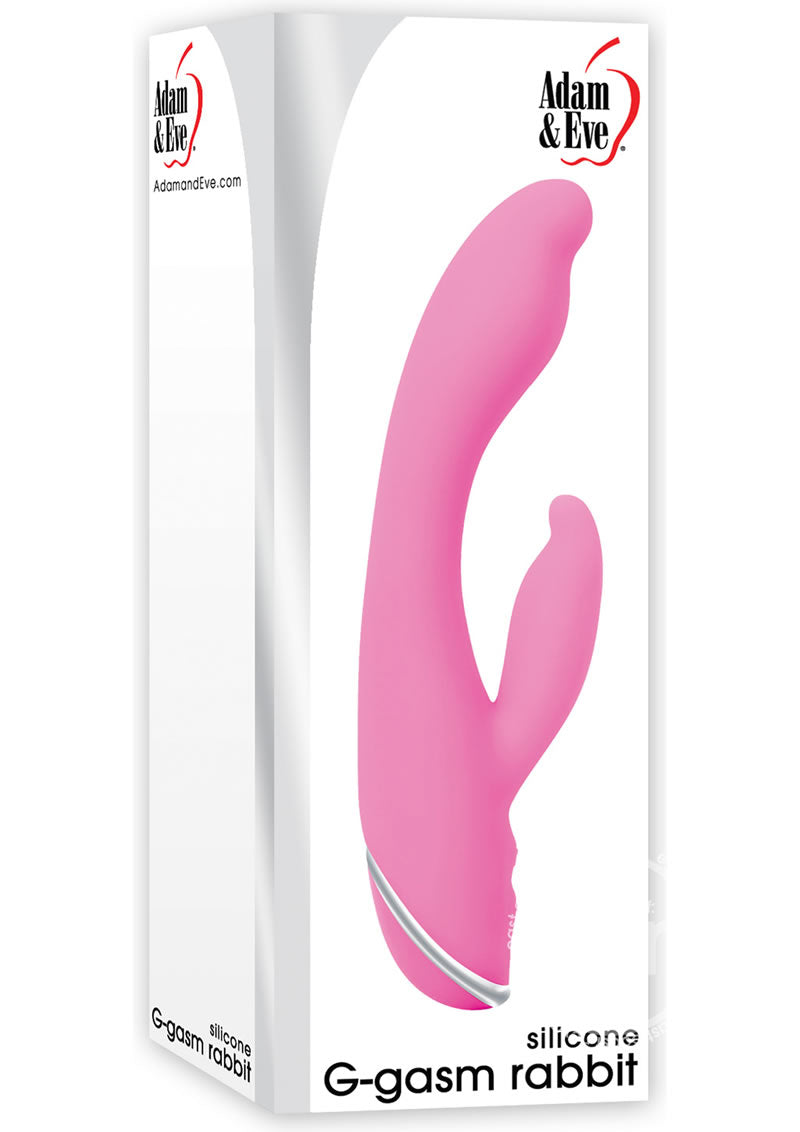 Adam & Eve G-gasm Silicone Rabbit Vibrator - Pink