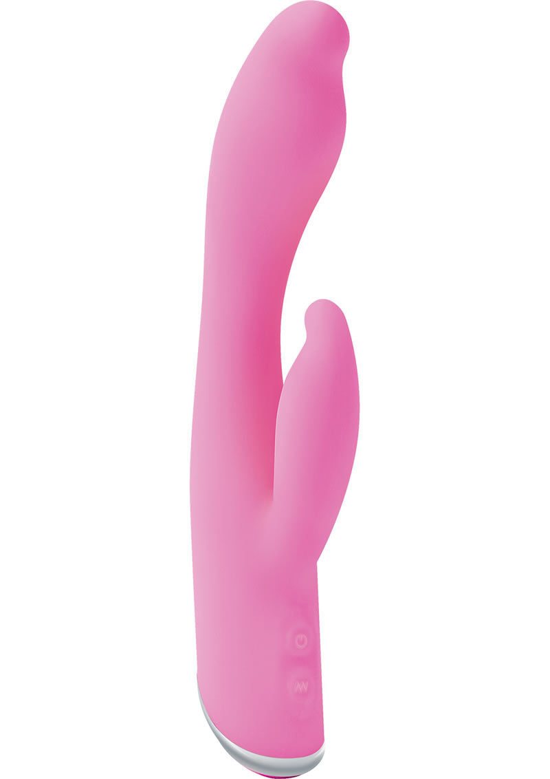 Adam & Eve G-gasm Silicone Rabbit Vibrator - Pink