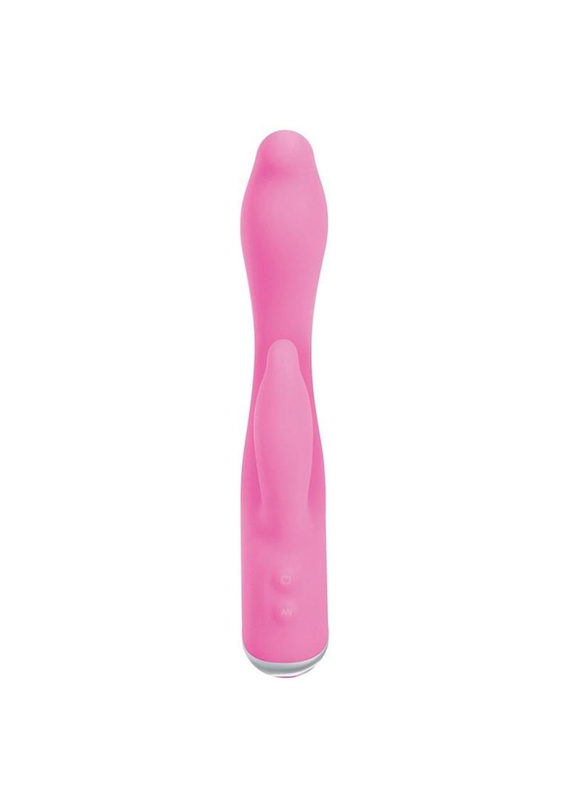 Adam & Eve G-gasm Silicone Rabbit Vibrator - Pink