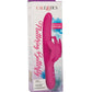 Fluttering Butterfly Silicone Rabbit Vibrator - Pink