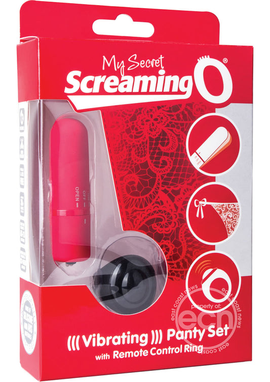 My Secret Remote Panty Vibe Red