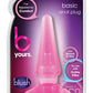 B Yours Basic Butt Plug - Pink