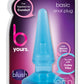B Yours Basic Butt Plug - Blue