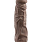 X5 Plus Hard On Vibrating Dildo 9in - Caramel