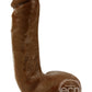 Au Naturel Jerome Dildo 8.75in - Chocolate