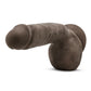 Au Naturel Jerome Dildo 8.75in - Chocolate