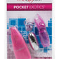 Pocket Exotics Snow Bunny Bullet 4in - Pink