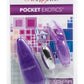 Pocket Exotics Snow Bunny Bullet 4in - Purple