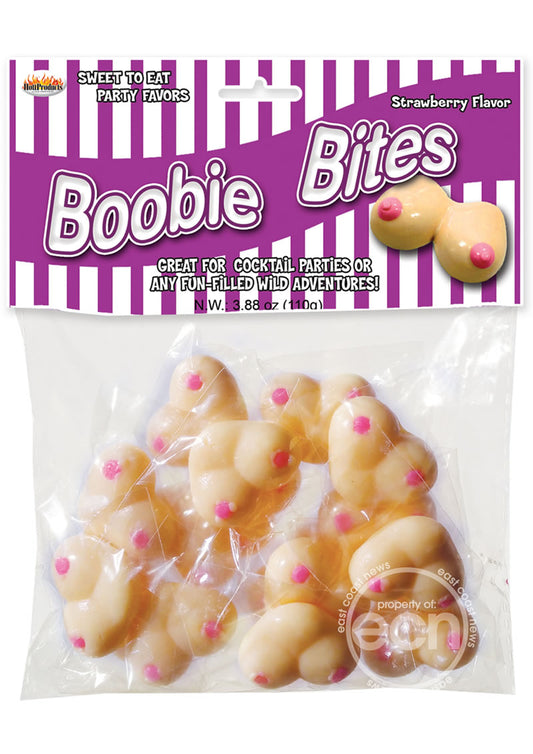 Boobie Bites Candy Strawberry