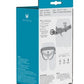 ME YOU US The Extender Plus Vibrating Hollow Strap-On - Vanilla